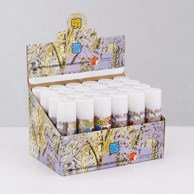 Carnaval de haute qualité multi-couleur de fête mousse de neige Spray pour le verre fournitures de fête événement