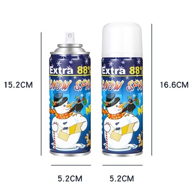 Commercialisation en gros de la fête de la neige Spray neige artificielle Spray peut OEM accepté pour le plaisir décoration de mariage anniversaire