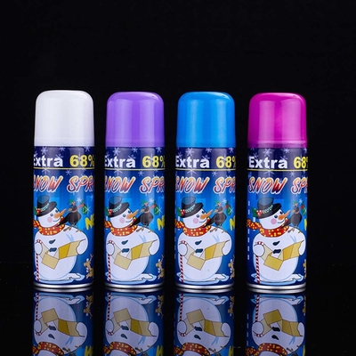 Commercialisation en gros de la fête de la neige Spray neige artificielle Spray peut OEM accepté pour le plaisir décoration de mariage anniversaire
