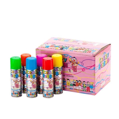 2024 Hot Sell Silly String Spray Pour les fêtes de mariage
