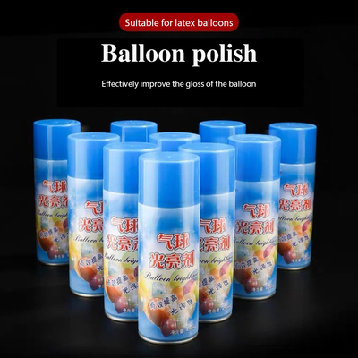 450 ml Spray de polissage de ballon pour la décoration Latex Ballon lumineux accessoires pour les décorations de fête de mariage