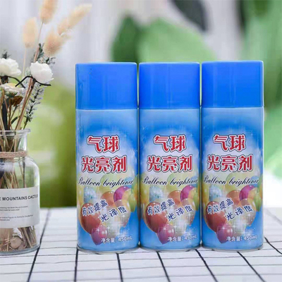 450 ml Spray de polissage de ballon pour la décoration Latex Ballon lumineux accessoires pour les décorations de fête de mariage